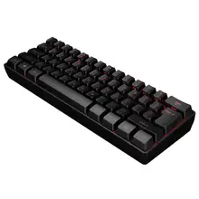 Small RGB Backlit Gaming Keyboard Wired 61 Keys Gaming Keyboard Wired Keyboard