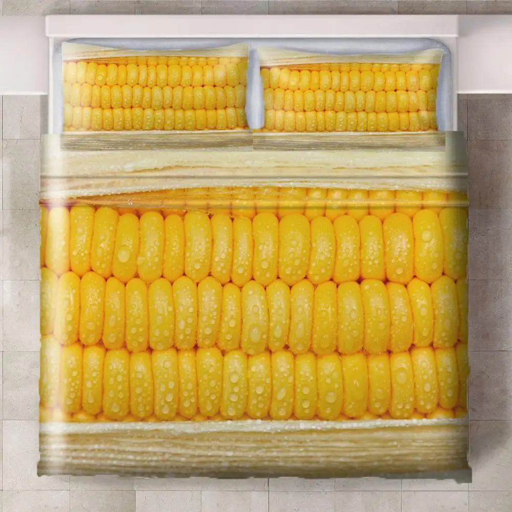 3 шт./компл. Комплект постельного белья картофель фри арбуз | Дом и сад