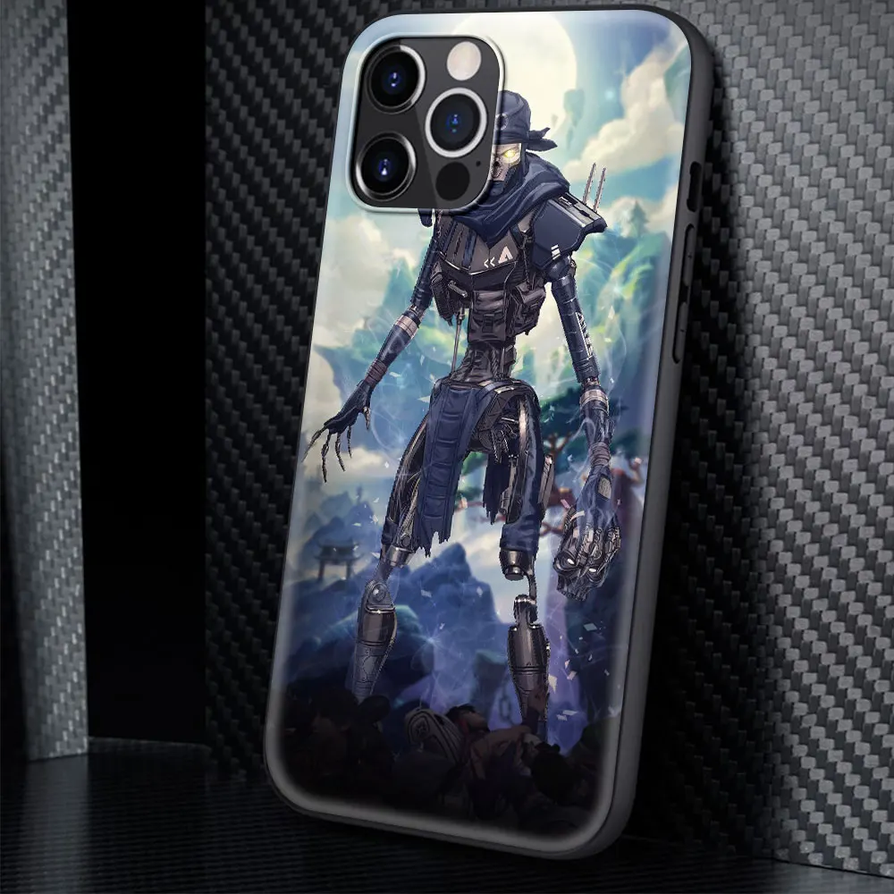 

Apex Legends Phone Case for iPhone 11 12 Max Pro 7 8 Plus X XS Max XR SE(2020) 6 6S Plus Soft Shell Coque Cover