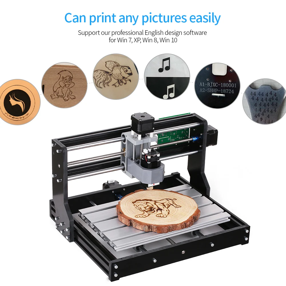 CNC3018 PRO DIY ЧПУ маршрутизатор комплект мини гравировальный станок GRBL управление 3