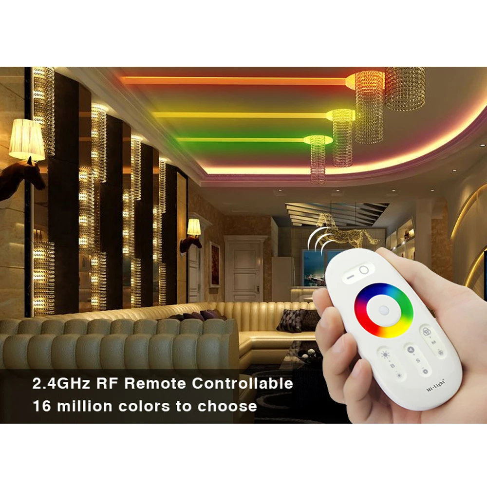 MILIGHT FUT020 021 022 025 027 028 DC12-24V 2 4 ГГц RGB RGBW контроллер светодиодной ленты двойная белая