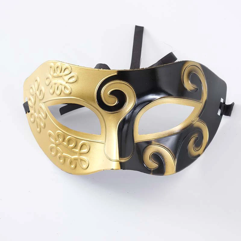 16 цветов винтажные серебряные золотые мужские маски антикварные крутые чехлы на лицо для Хэллоуина вечевечерние НКИ маскарада карнавала г...