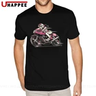 Классическая футболка в стиле Харадзюку для кафе, гоночного велосипеда, девушки, мультяшная футболка, мужские недорогие белые футболки с коротким рукавом и круглым вырезом на заказ