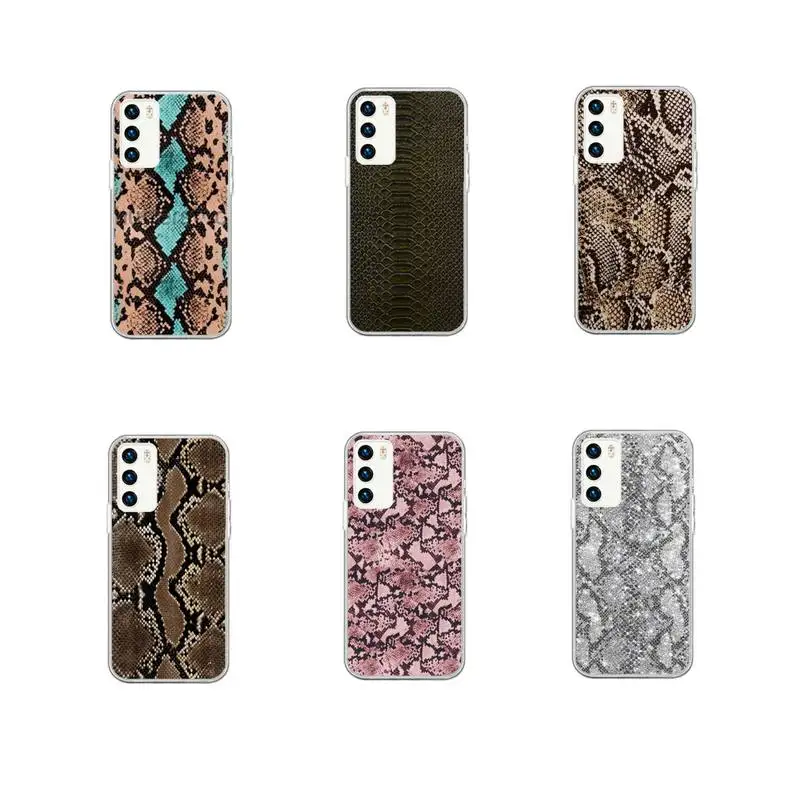 

Snake Skin Phone Case Clear For Xiaomi Mi 11 Samsung A 51 50 71 70 Note S 21 20 10 i OnePlus 9 8T 7 Pro Lite Plus Ultra
