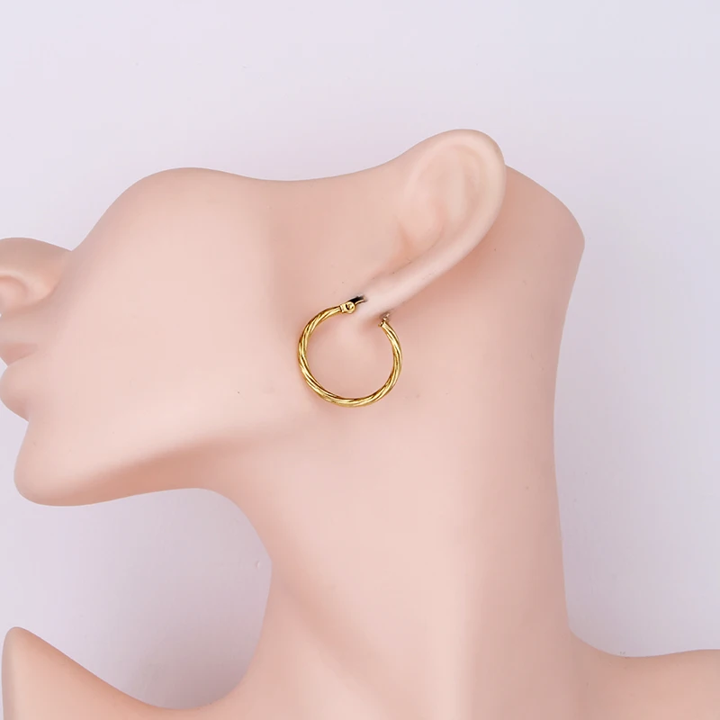 Кольцо женское из нержавеющей стали золотистое модное Ювелирное Украшение 2021