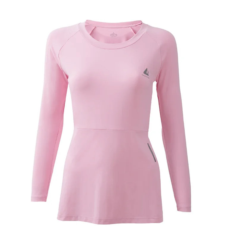 Сексуальная Спортивная Толстовка женская футболка для спортзала с длинным