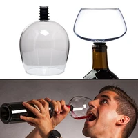 drinking directly red wine of glasses bottle silicone cup creative unique crystal transparent bottle 150ml mug party bar tools