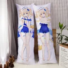 Барбара игра Genshin Impact Dakimakura обнимающая подушка для тела чехол для мужчин и женщин Otaku наволочка для подушки на все тело домашнее постельное белье подарок