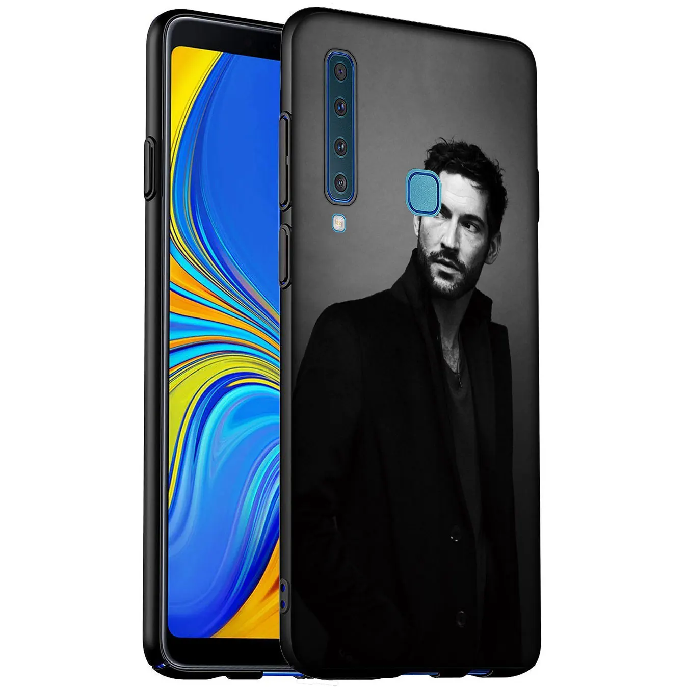 Американский чехол для телевизора Lucife мягкий силиконовый телефона Samsung Galaxy A6 A7 A8