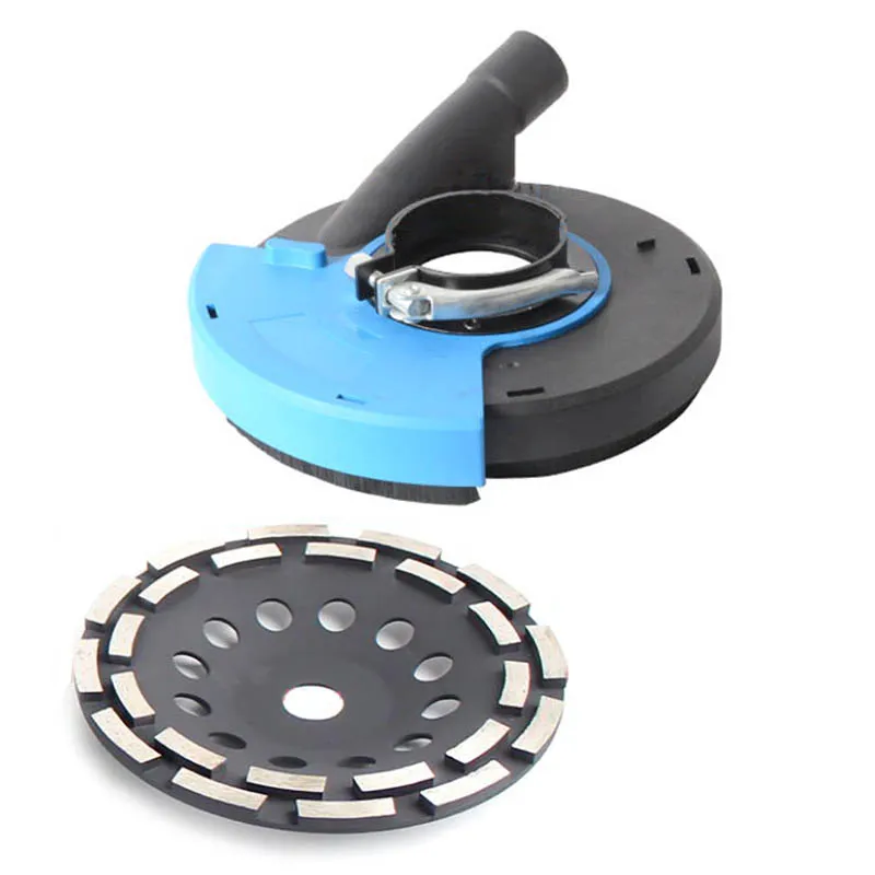 

Hot 180mm Angle Grinder Cover Kit with Universal Surface Grinding Dust Collection Cover for Concrete Diamond Grinding Wheels
