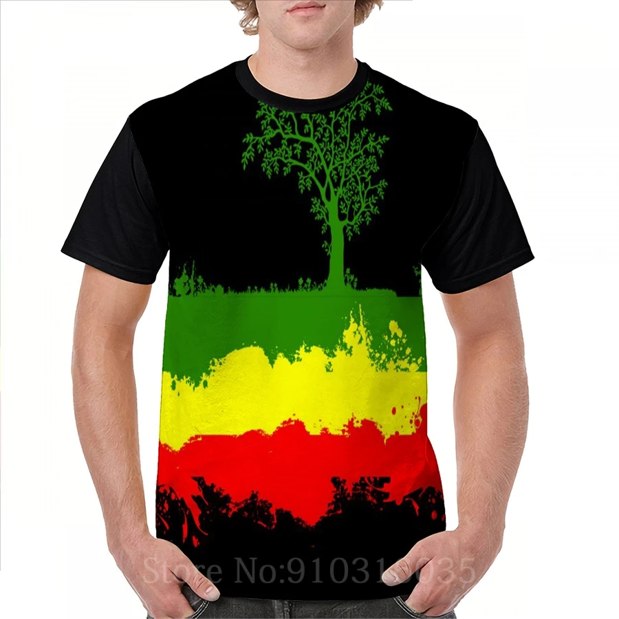 Футболка Мужская/женская с забавным принтом топ надписью раста Повседневная