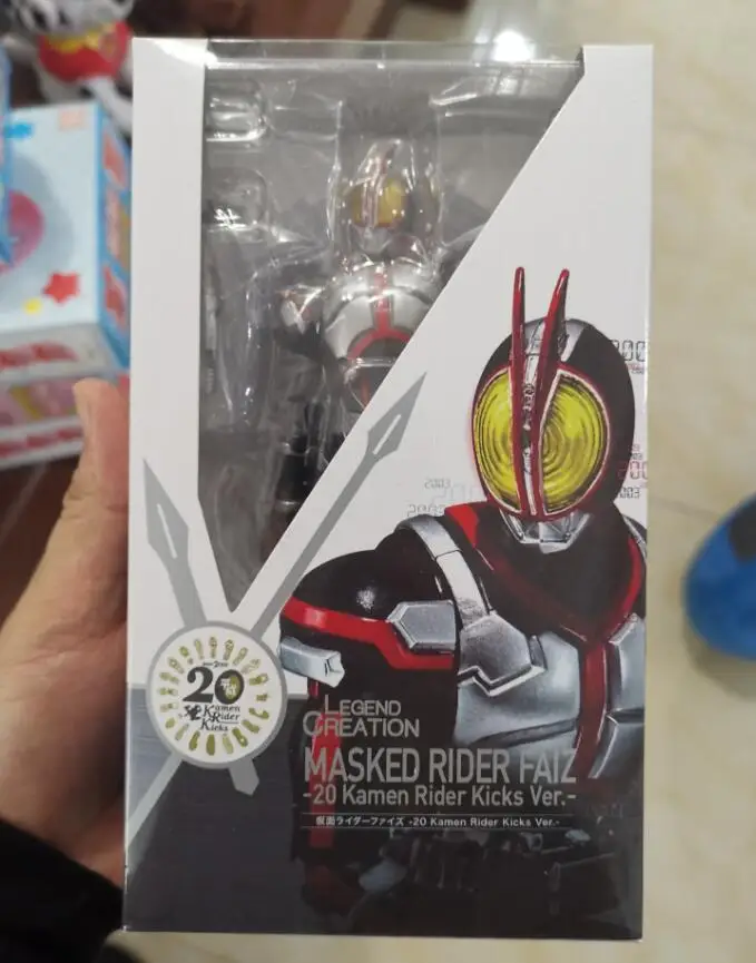 Японское аниме SHF Masked Rider Faiz 20 Kamen Kicks Ver. BJD фигурка модель игрушки|Игровые фигурки и