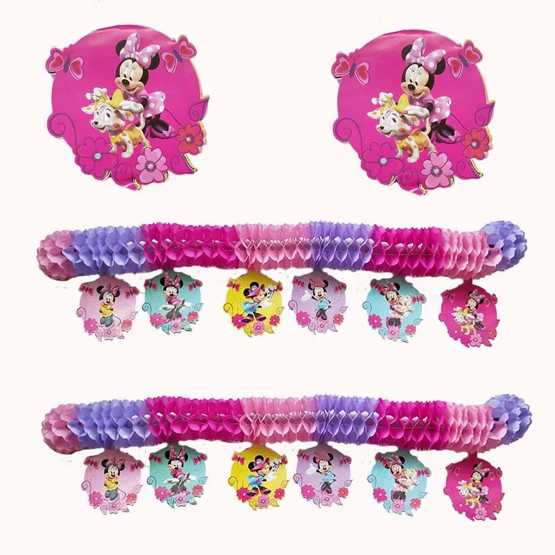 2 5 м детский бумажный баннер на день рождения с рисунком котенка машины Минни