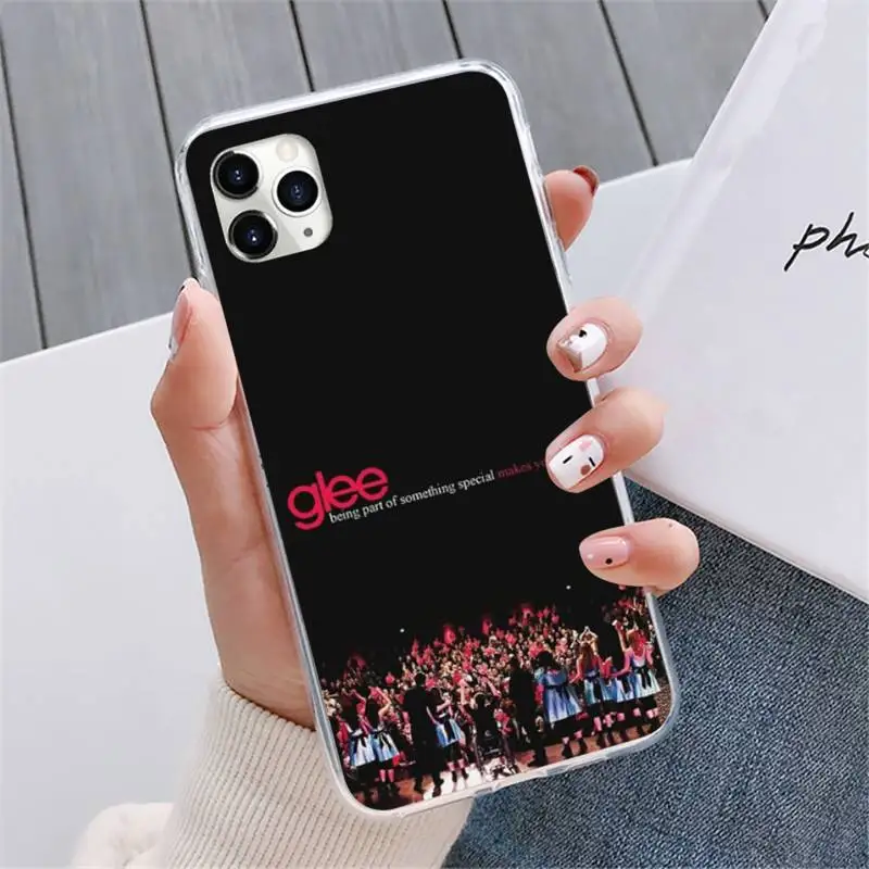 

Musical TV Glee Phone Case For iphone 12 5 5s 5c se 6 6s 7 8 plus x xs xr 11 pro max mini