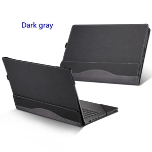 laptop case for lenovo yoga c740 15 6 inch portable pu leather protective cover laptop sleeve for yoga c740 s740 14 inch gift free global shipping