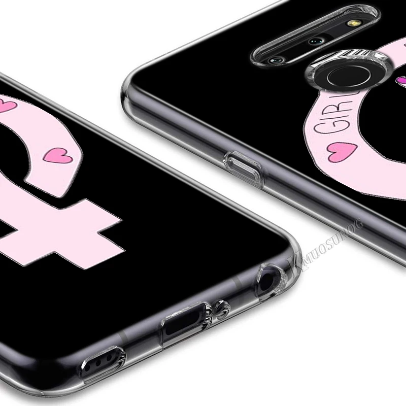 

Silicone Cover Girl power Feminist for LG W30 W10 V50S V50 V40 V30 K50S K40S K30 K20 Q60 Q8 Q7 Q6 G8 G7 G6 ThinQ Phone Case