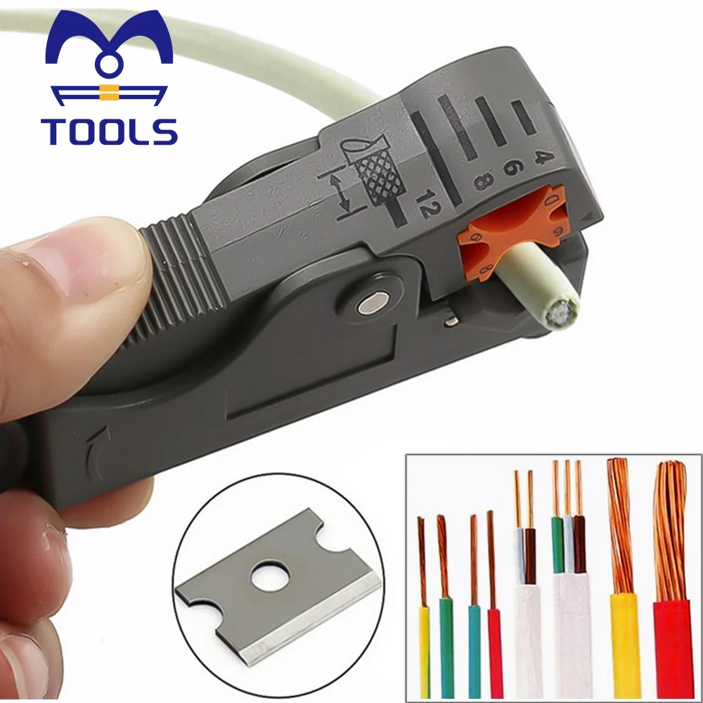 

Stripping Pliers Decrustation Wire Cable Cutter Tools Stripper 1pc Stainless Steel Round Nose Insulated Electrical Straight