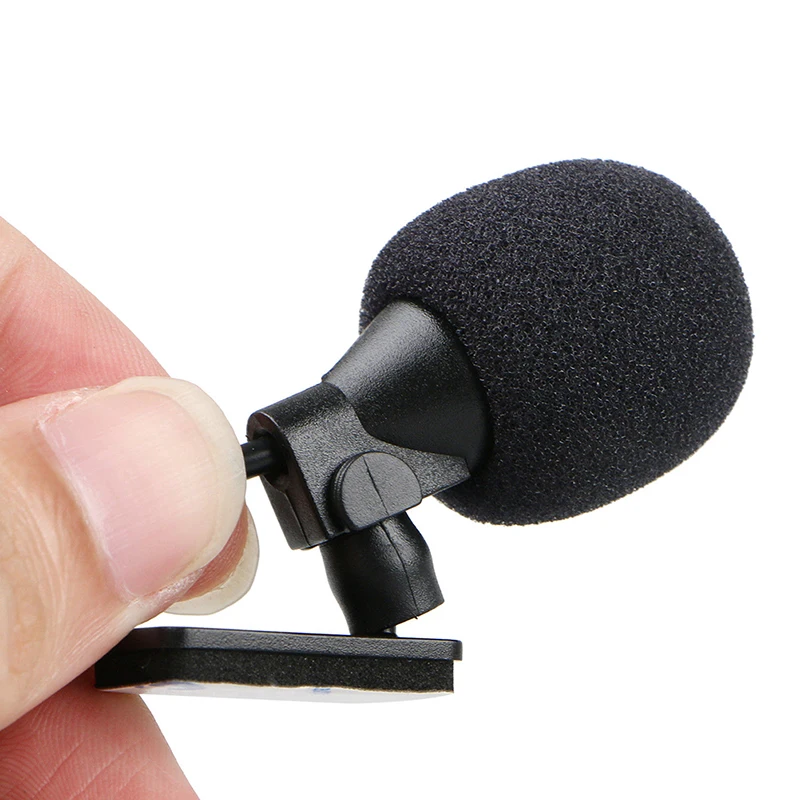 3m Long Professionals Car Audio Microphone 3.5mm Clip Jack Plug Mic Stereo Mini Wired External For Auto DVD Radio | Электроника