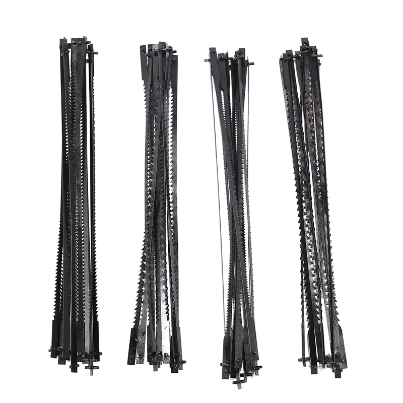 

48Pcs 5 Inch Pinned Scroll Saw Blades TPI 10/15/18/24 Power Tools Accessories for Woodworking for DIYers