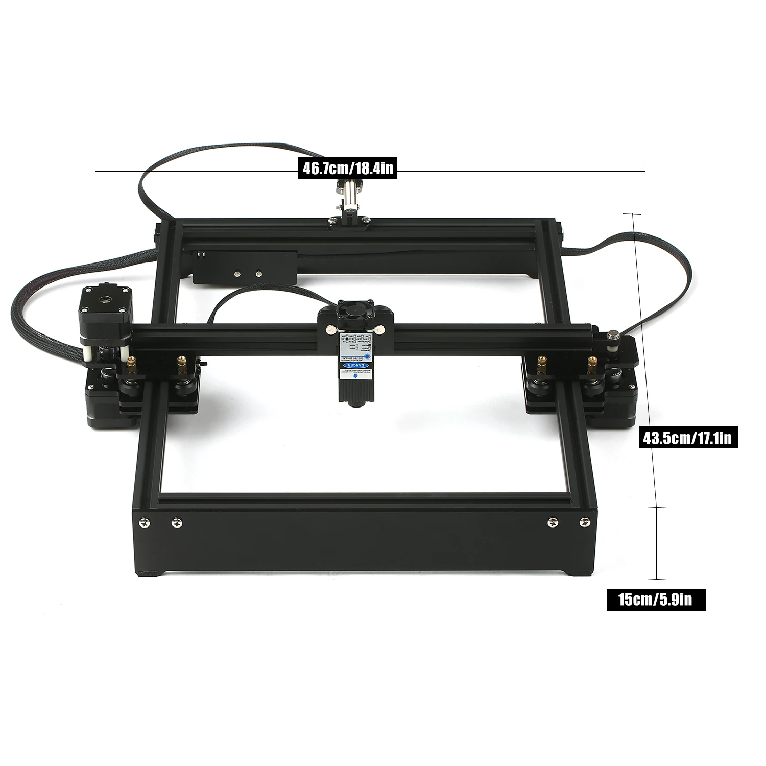 Лазерный гравировальный станок 30 Вт настольный лазерный гравер сделай сам с