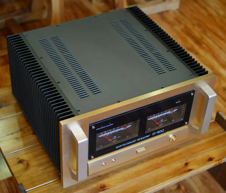 Стерео усилитель мощности P 7100 копия Accuphase каждый канал обеспечивает достаточную