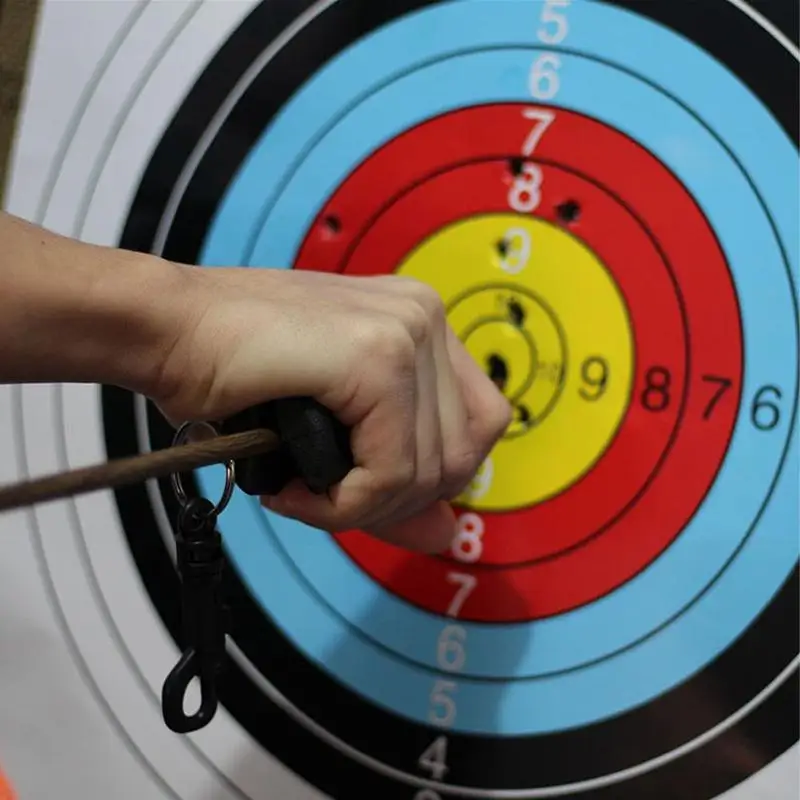 

Silicone Arrow Puller Key Chain Bow And Arrow Target Hunting Key Chain Archer Easy Pull Arrow Auxiliary Hand Glue