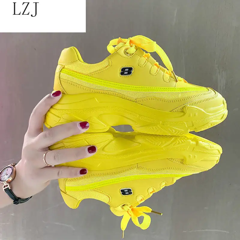 Женские кроссовки на платформе Sexemara модная повседневная обувь лето 2020 | Обувь