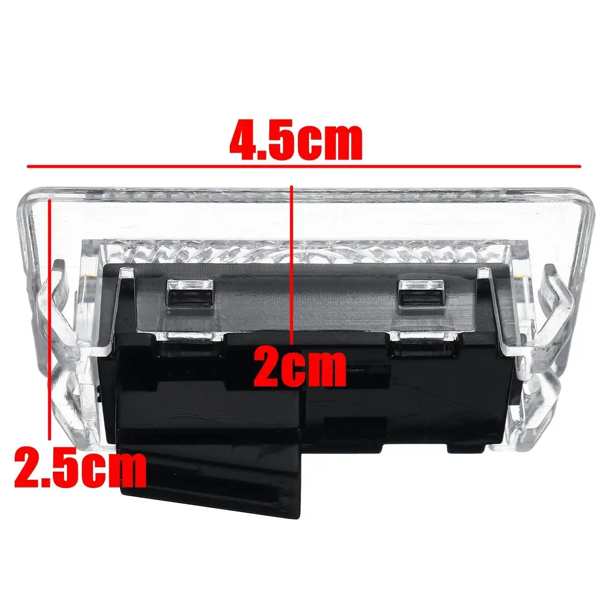 

2Pcs Car High Brightness White Led High Output Interior Light Door Lamp Puddle Trunk Light Kit Universal For Tesla Model 3 S X