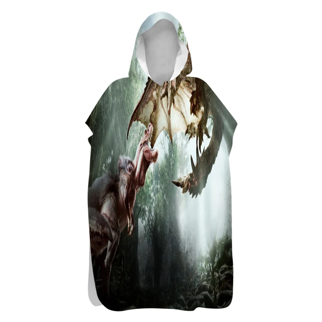 Мощное пляжное банное полотенце Dragon для детей и взрослых оптом Прямая поставка |