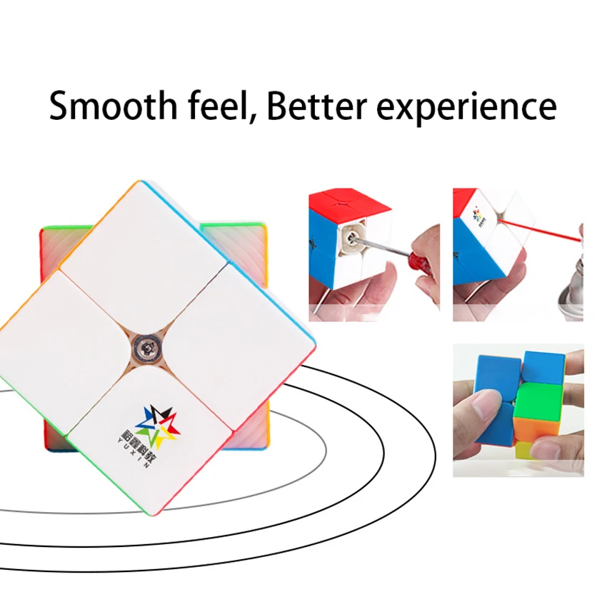 

Professional Speed Magic Cube Stickerless Cube Student High Quality Rotation Cube Puzzle Games Educational Stress Reliever Toys