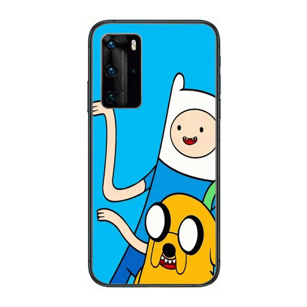 

Popular Cartoon Delicate Phone Case For Huawei P 40 30 20 10 9 8 Lite E Pro Plus Black Etui Coque Painting Hoesjes comic fashio