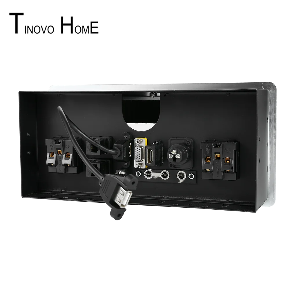 Настольная розетка коробка/алюминиевый сплав гнездо/2 bit universal Mobile power Bank тел сети