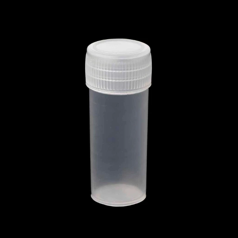 100 шт. 5 мл пустая прозрачная бутылка для образцов пластиковая пробирка