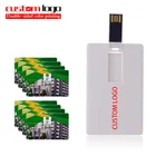 Водонепроницаемый деловой супертонкий USB флэш-накопитель, 64 ГБ, 32 ГБ, 4 ГБ, 8 ГБ, 16 ГБ