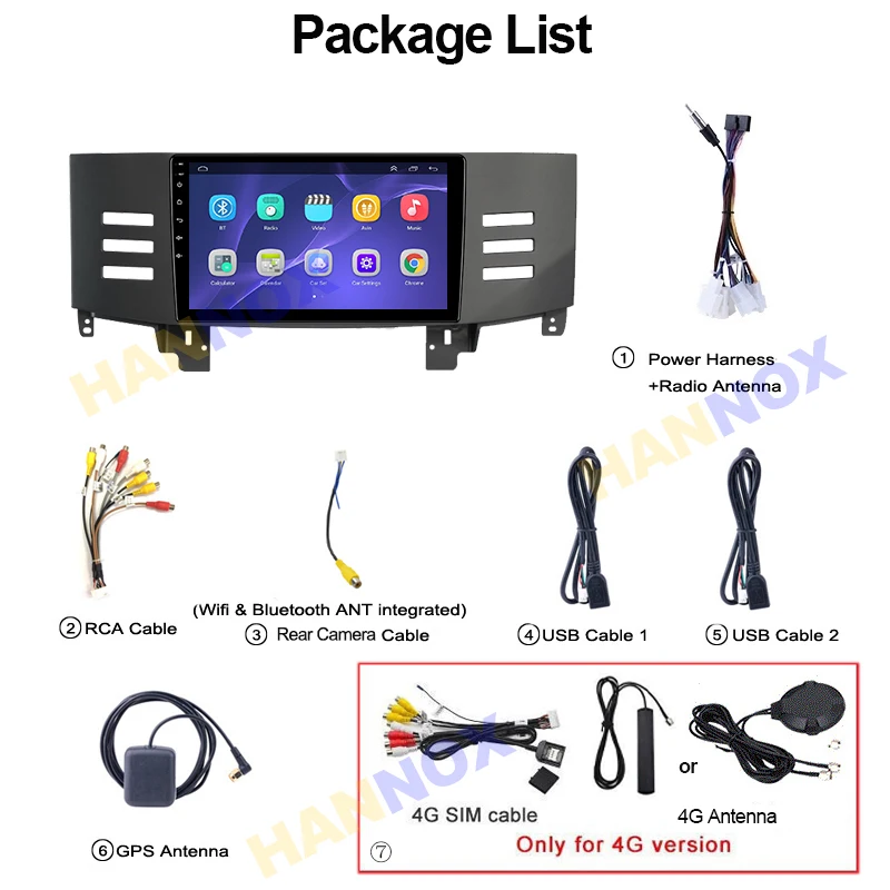 Автомобильный DVD-плеер 9 &quotAndroid 12.0 RAM 4G GPS для Toyota Reiz Mark x 2005-2009 автомобильное радио