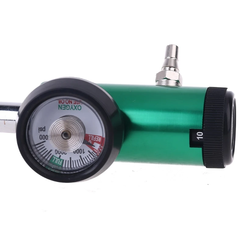 

DISS/Barb 3000psi CGA540 Oxygen Pressure Regulator Oxygen Inhaler Flowmeter Oxygen Cylinder Flow Meter for Hospital