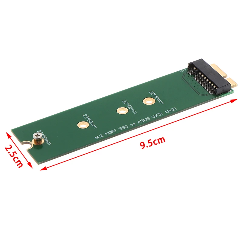 1 шт. M.2 NGFF SSD на 18 Pin удлинитель адаптер карта для UX31 UX21 UX21E UX31A|Компьютерные кабели и
