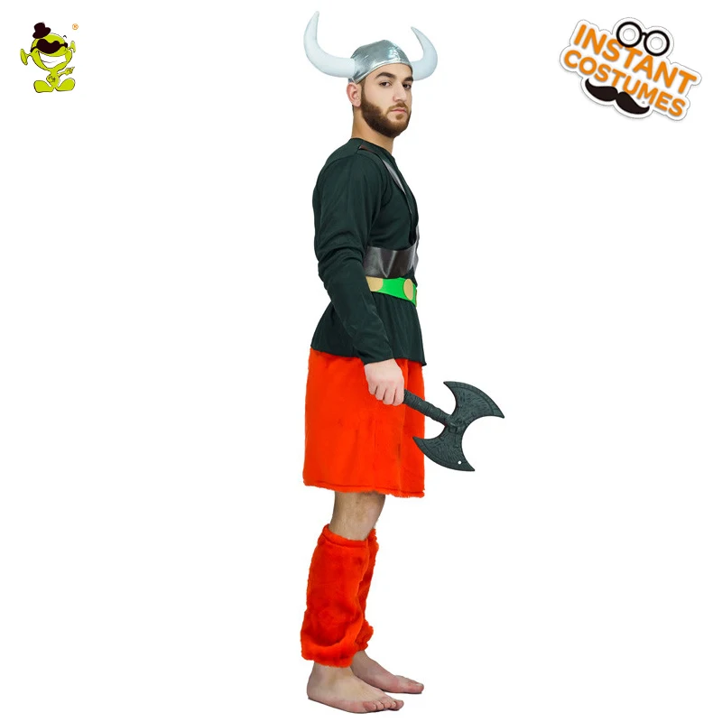 

Man Viking Pirate Cosplay Costume Adult Halloween Costume Party Set Men's Cool Pirates