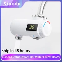 xiaoda electric instant heat water heater faucet tap kitchen nozzle heater temperature cold warm adjustable faucet smart home