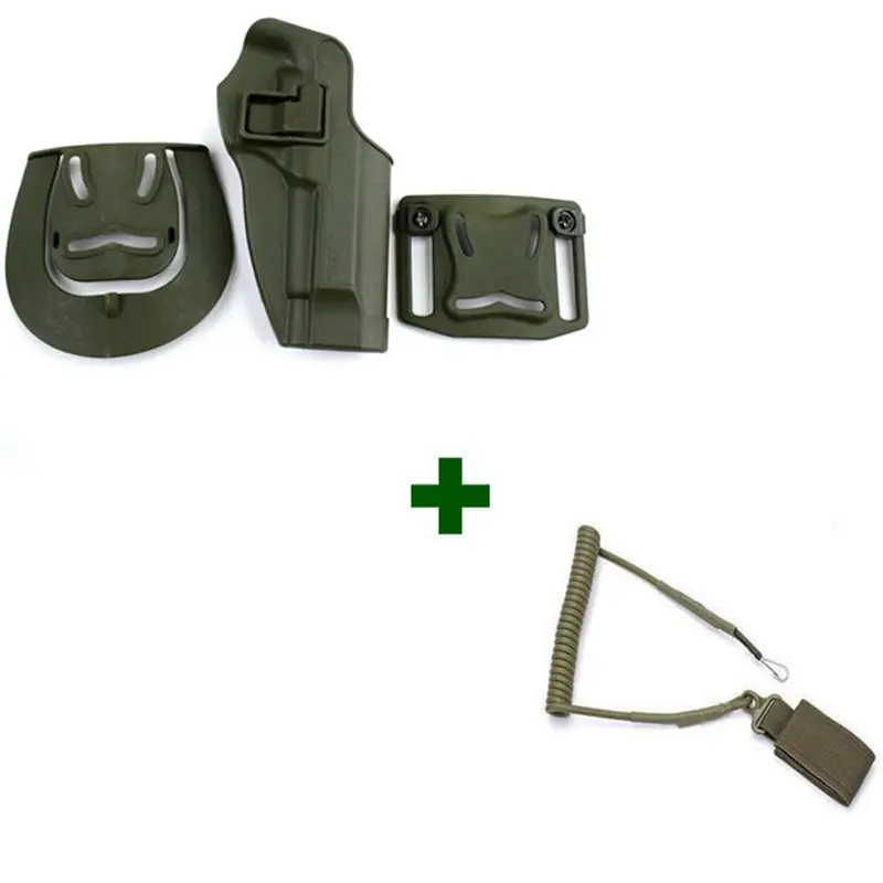 Охотничья кобура для пистолета правой руки и страйкбола + строп Beretta M9