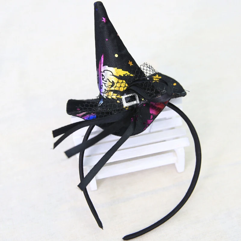 Женская шляпа ведьма Хэллоуин маскарадное платье для вечеринки костюм Кепка