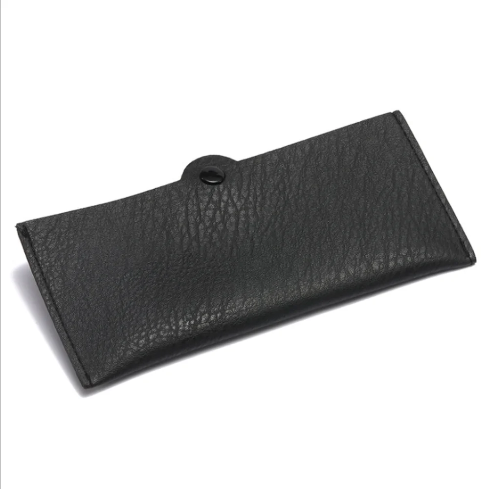 Водонепроницаемый Кожаный Чехол для очков простая Мягкая Твердая Сумка хранения