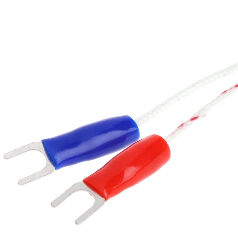 

Thread M6 Screw Probe Temperature Sensor Thermocouple K Type Cable 2M 0-600℃