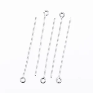 Штифты для сережек, из нержавеющей стали 1000, 304, 36 мм, 25 мм, для самостоятельного изготовления ювелирных изделий шт.