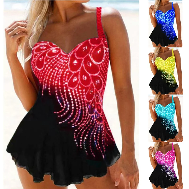 

Ladies Sexy Swimwear Bikini Quality Comfortable Swimsuit Swimwear Women Fashion Printed Swimsuits Plus Size