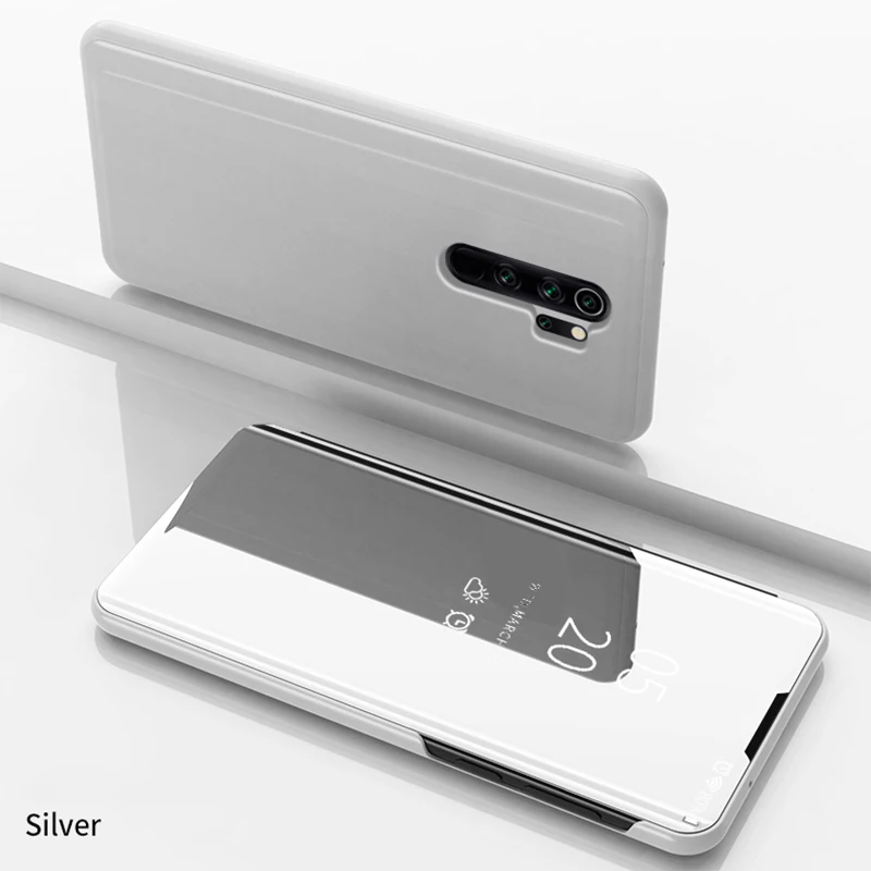 Smart Mirror Flip Case For Xiaomi Redmi Note 8 7 6 5 K20 Pro 7S 4X 3 For Redmi 5 S2 4X Go 5A 6A 6 7 7A 5 Plus A2 Y1 Lite Cover