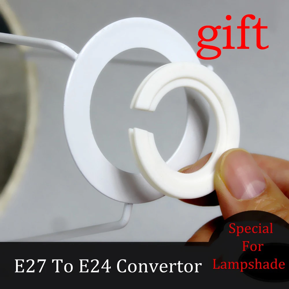 

Xianfan Circular Lampshade Frame Ring 17/23.5/25.5cm Diameter Lamp Light Shade DIY Making Kit Set Iron E27 Lampshade Frame