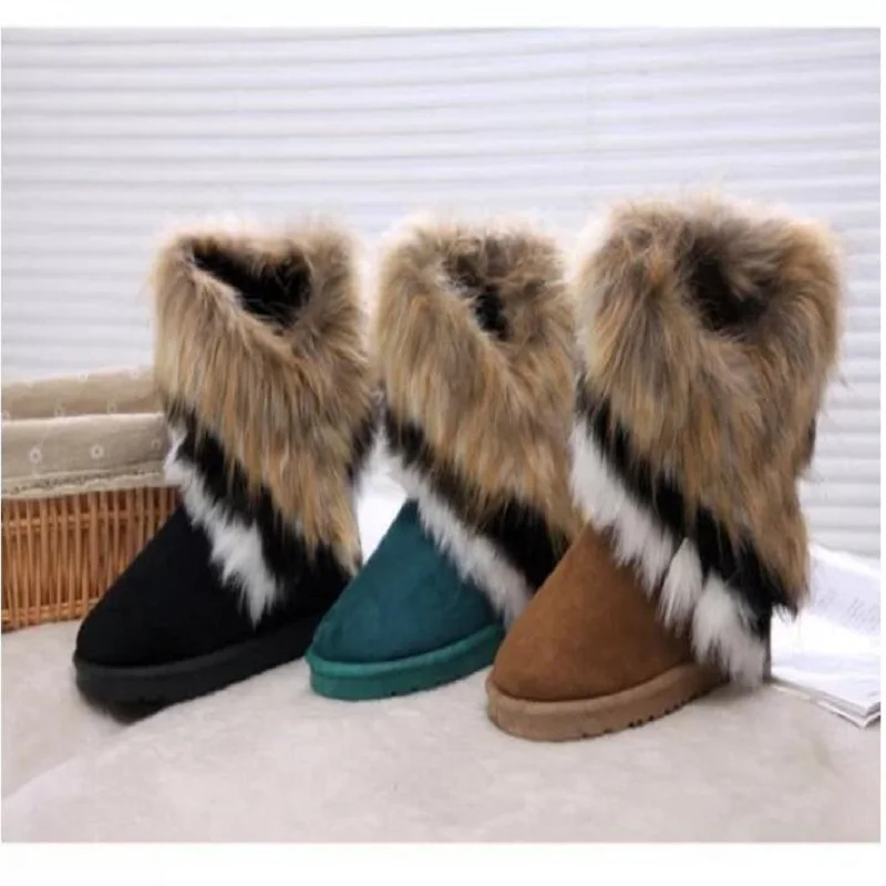 Осенне-зимние теплые зимние ботинки со встроенной подкладкой из искусственного