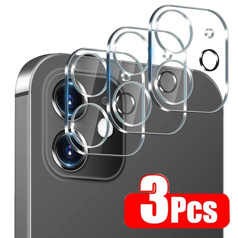 3 шт. Защитная пленка для камеры iphone 12 Pro Max Защитное стекло объектива на Mini 11