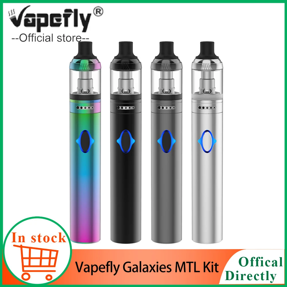 Vapefly Galaxies комплект MTL 1400 мАч встроенный аккумулятор 1 8 мл Vape Mesh tank испаритель